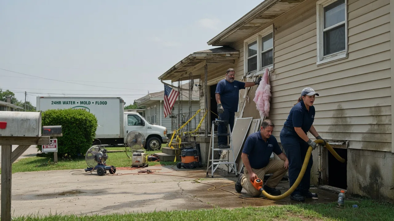 Water Damage Repair in Clintonville, PA near me